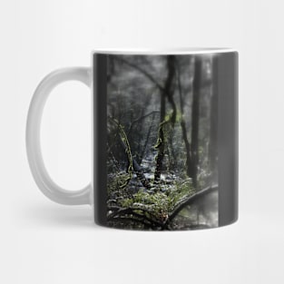 snowy Oregon forest, Fox Creek Mug